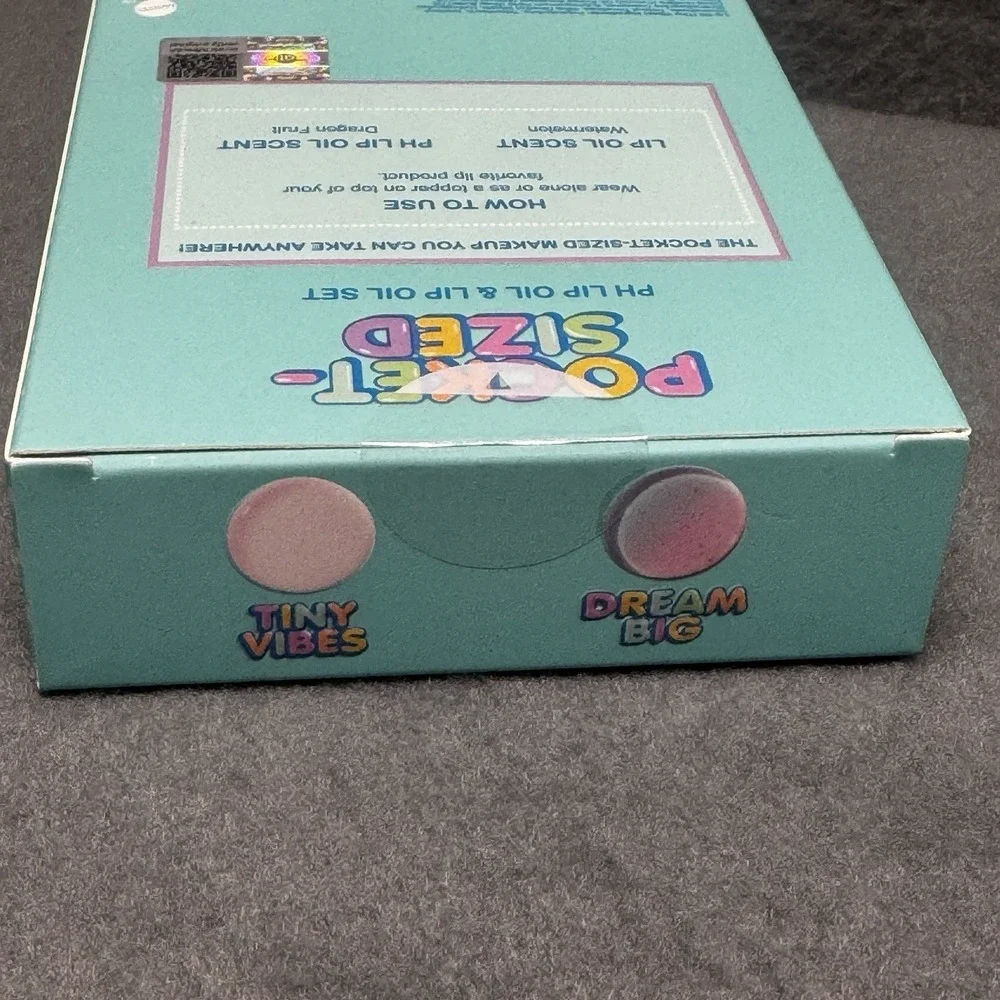 Polly Pocket Pocket-Sized Set of 2 Lip Oils - Hydrating Lip Oil & PH Lip Oil